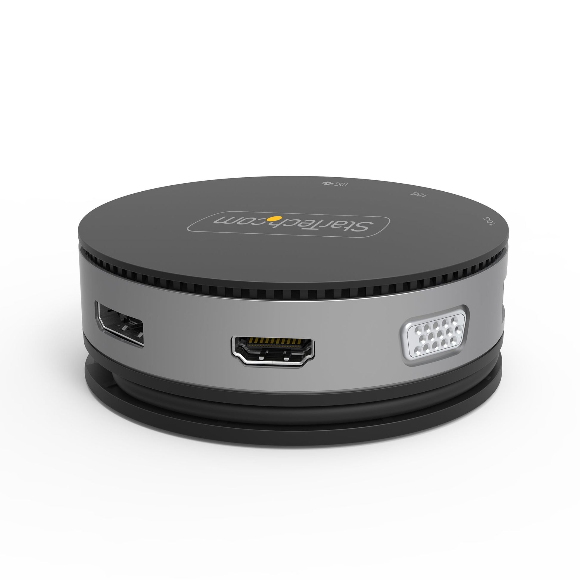 StarTech.com Multiport-Adapter – USB-C, DP/HDMI/VGA, 2× USB-A, 75 W PD, GbE, für Windows/Mac/ChromeOS