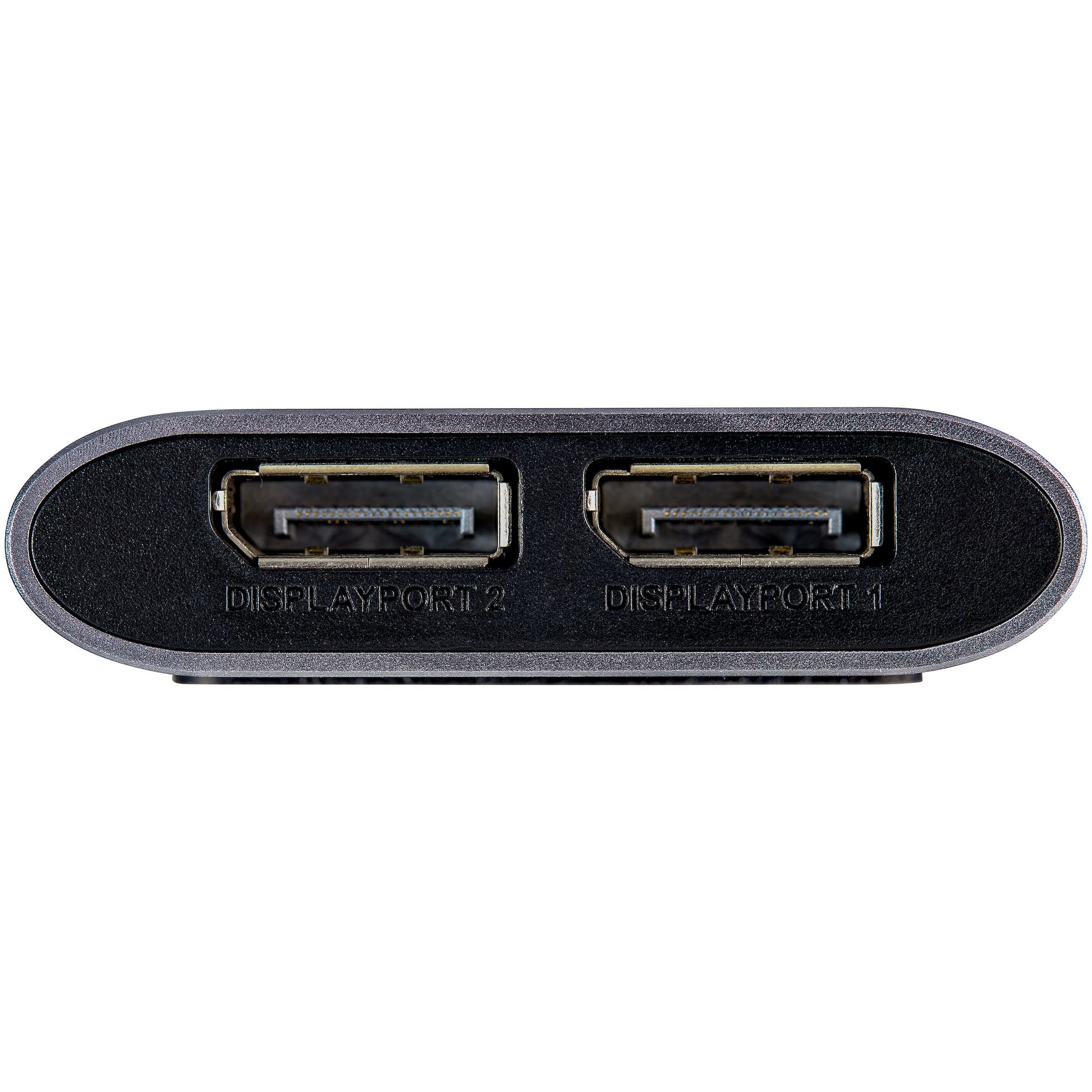 StarTech.com Thunderbolt 3 zu 2× DisplayPort Adapter – Dual 4K (3840 × 2160) @ 60 Hz, DisplayPort 1.4, Silber