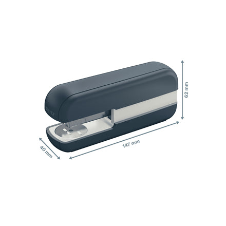 Leitz Cosy Heftgerät – 30 Blatt, für 24/6, 26/6, Grau