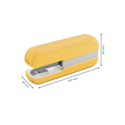 Leitz Cosy Heftgerät – 30 Blatt, für 24/6, 26/6, Gelb