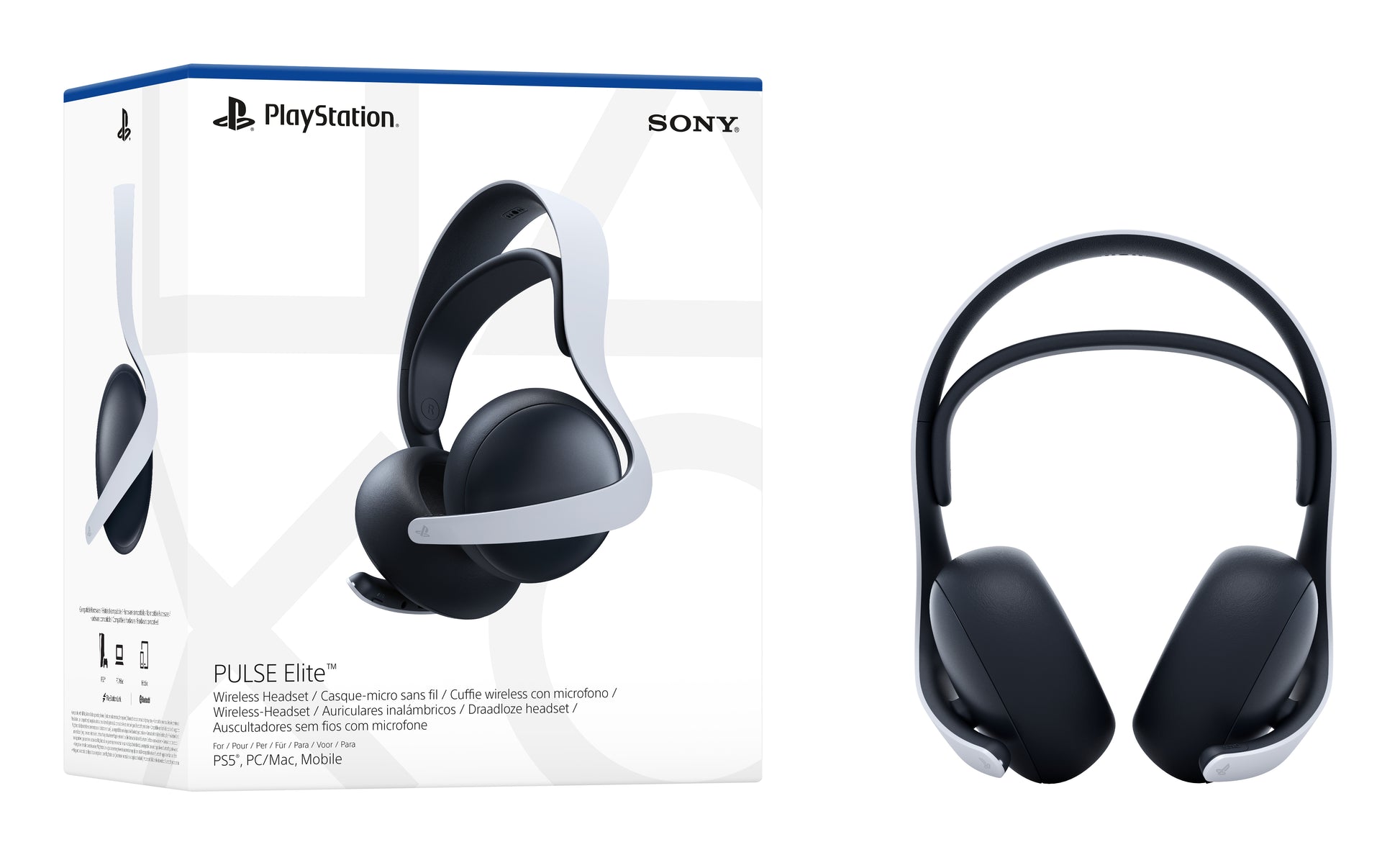 Sony PULSE Elite Wireless – für Playstation, Bluetooth
