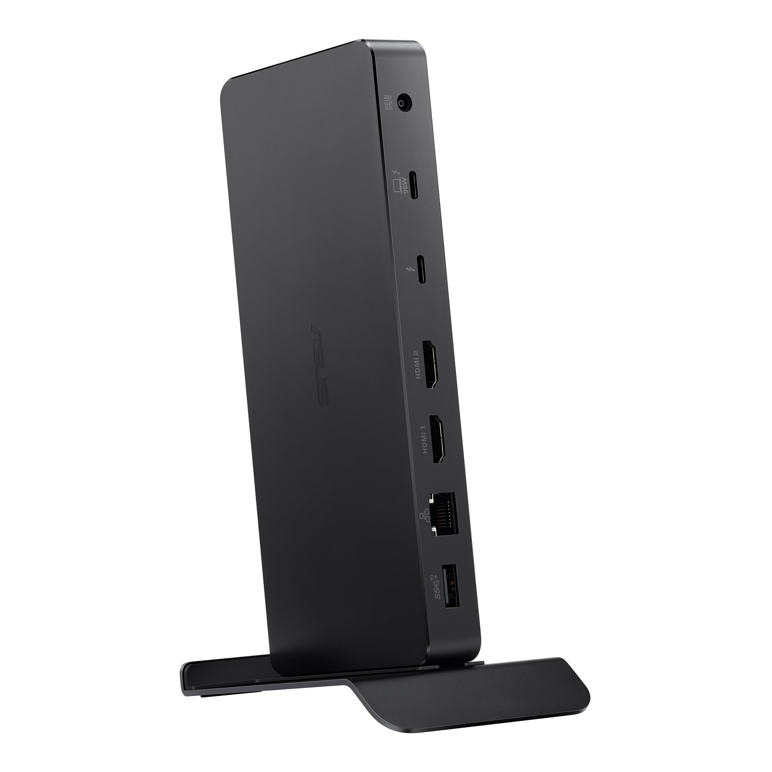 ASUS DC500 Dockingstation – Thunderbolt 4, 2× HDMI, 4× USB-A, 96 W PD, 2,5GbE, SD/microSD, für Windows/Mac