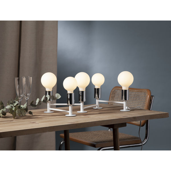 Star Trading LED-Leuchtmittel E27 Globus (G80) – 400 lm, 5 W, Warmweiss 2600 K