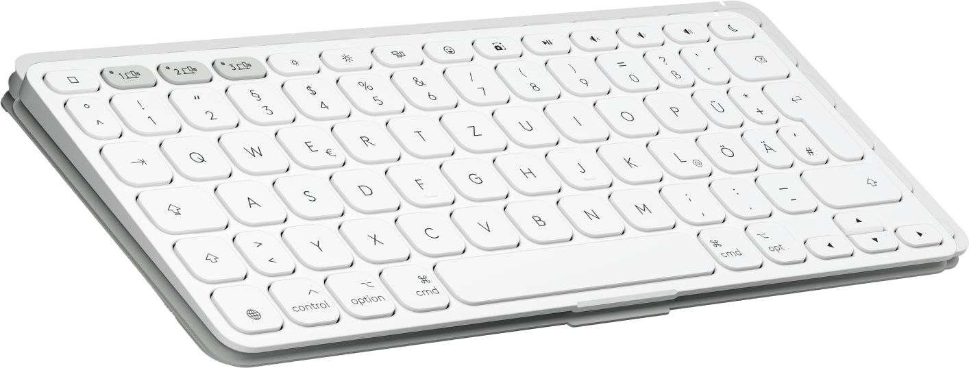 Logitech Keys-To-Go 2 – Tastatur, DE-Layout (DE), Grau