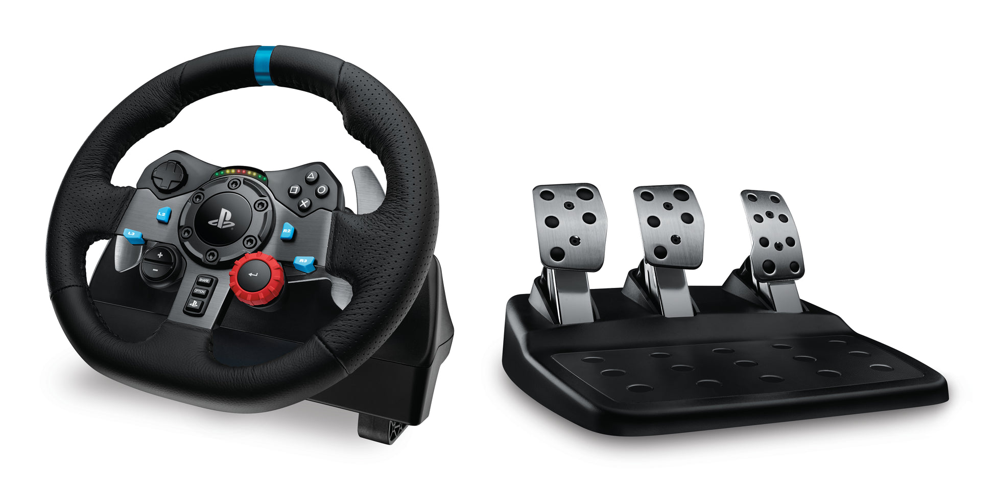 Logitech G G29 Driving Force – Lenkrad-Set – 900° Drehwinkel, Force-Feedback, USB (kabelgebunden) – für PC, PS