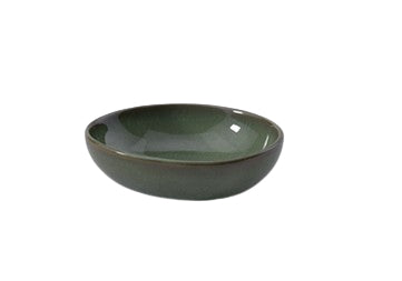 Villeroy & Boch Lave Vert Dip-Schale – Steingut, Grün, Rund, Ø 10,0 × 3,5 cm, 6 Stück