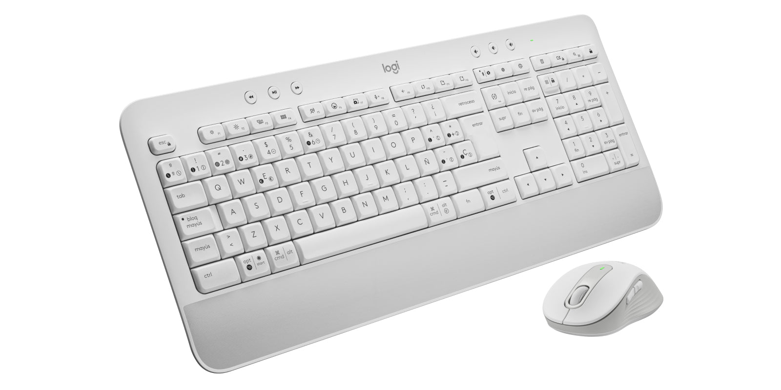 Logitech MK650 für Business – Tastatur, Weiss