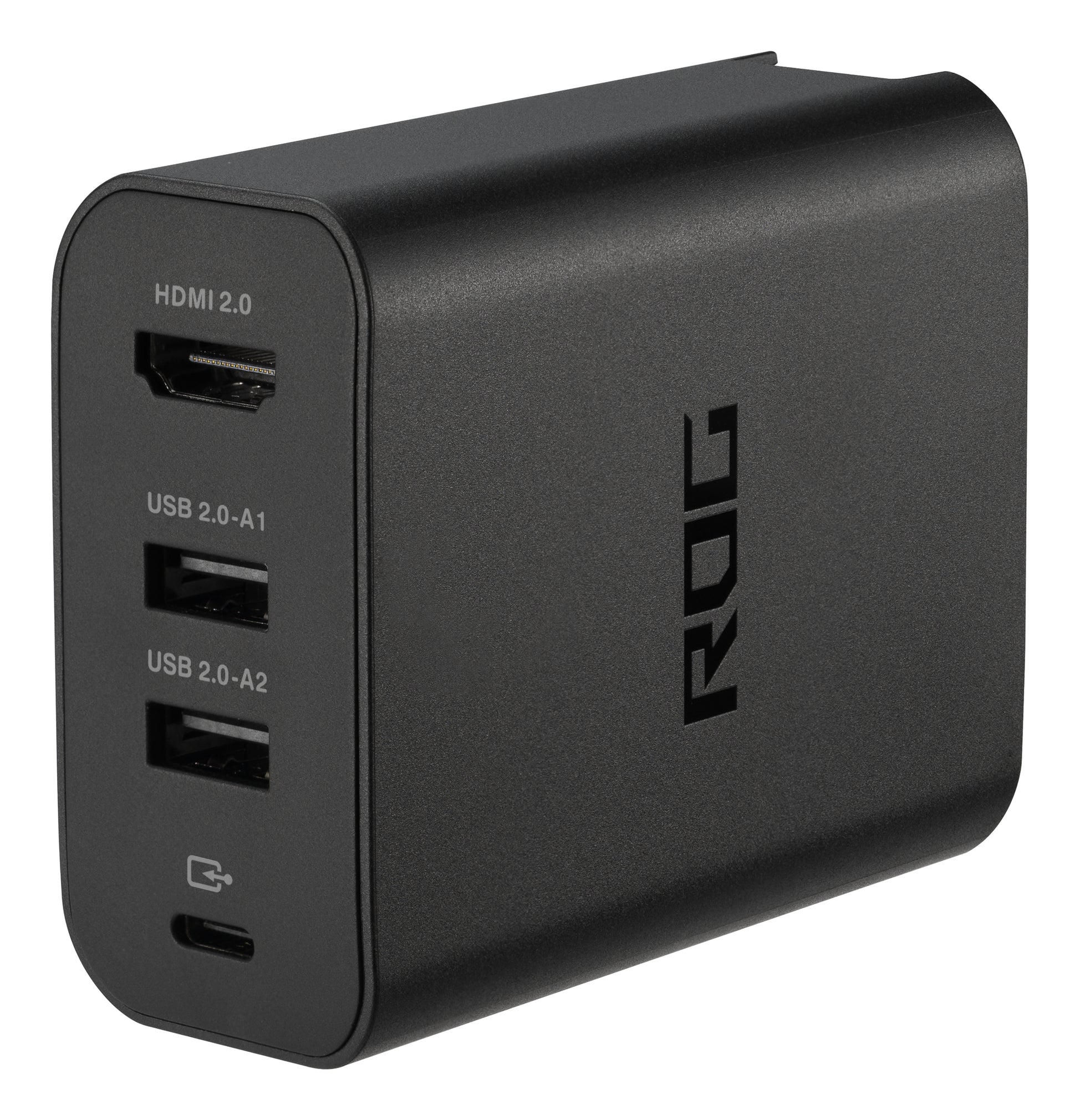 ASUS ROG 100W Gaming Ladegerät Dock – Smartphone Dock – USB-C, HDMI 2.0 (4K@60), USB-A ×2 – PD 100 W – Universal