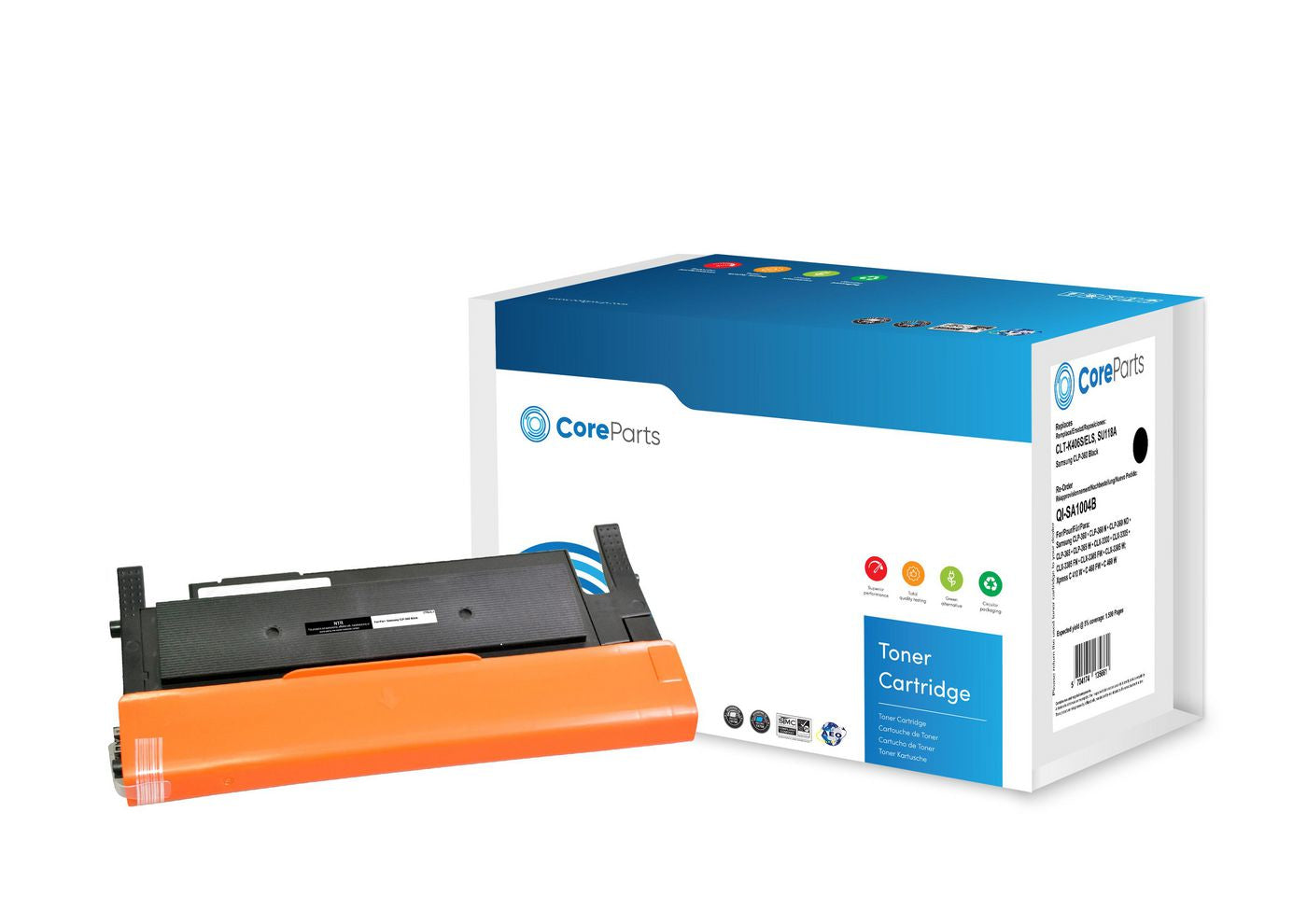 CoreParts K406S (CLT-K406S/ELS) Schwarzer Toner – Kompatibel – 1'500 Seiten – für Samsung CLP-360