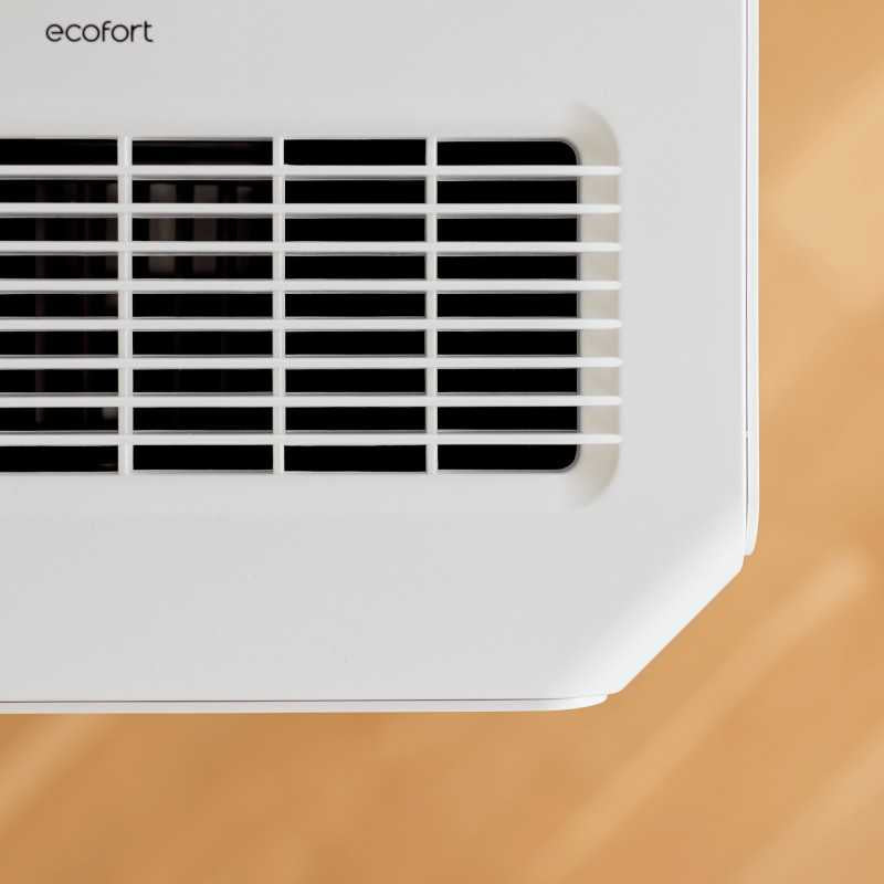 Ecofort Luftentfeuchter ecoQ DryAir 20L – 20 L/24 h, bis 50 m², Tank 4,5 l, Hygrostat