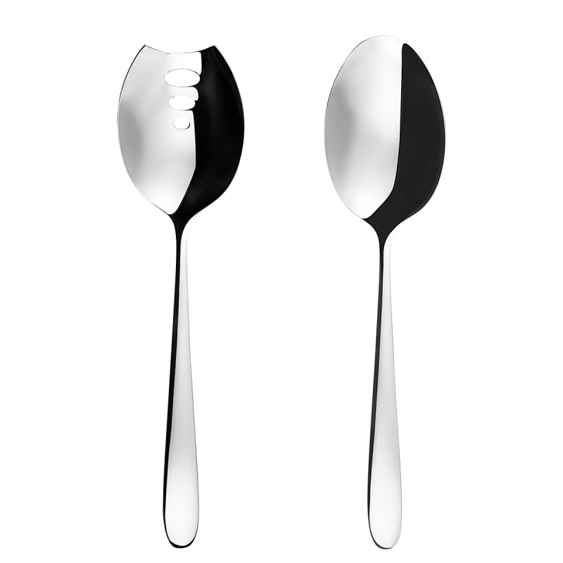Sola Basic Alpha Salatbesteck – 2-teilig, 24,6 cm, Edelstahl 18/10, spülmaschinenfest