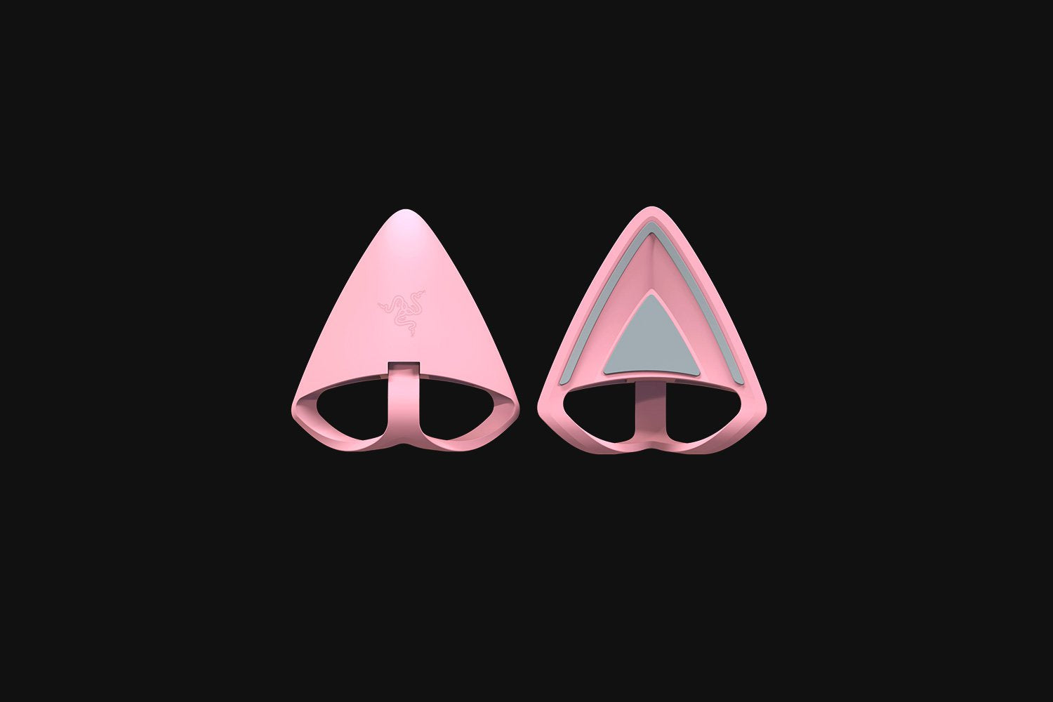 Razer Kitty Ears V2 (Quartz Ed.) – Ersatz-Ohrpolster/Refresh-Kit – Pink – 2er-Set