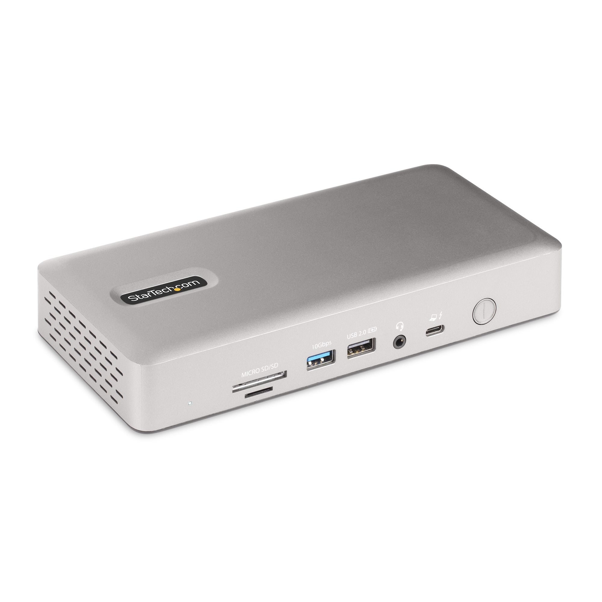 StarTech.com Dockingstation – Thunderbolt 4, 2× DP, 2× HDMI, 98 W PD, 2,5GbE, für Windows/Mac
