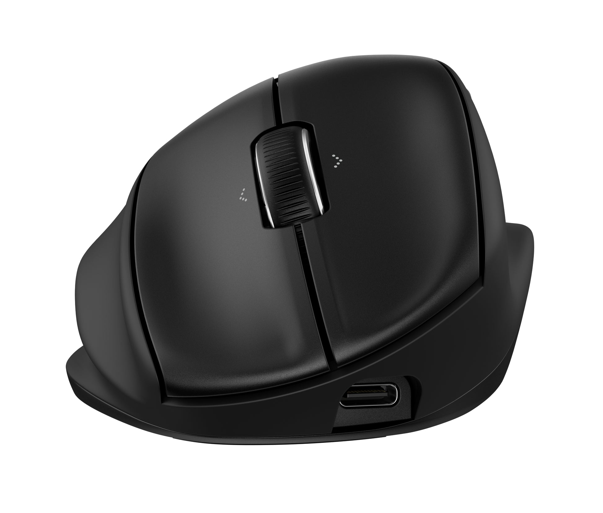 HP Tilt Ergo MSE 720M – Maus – Kabellos (Bluetooth/2,4 GHz), Schwarz