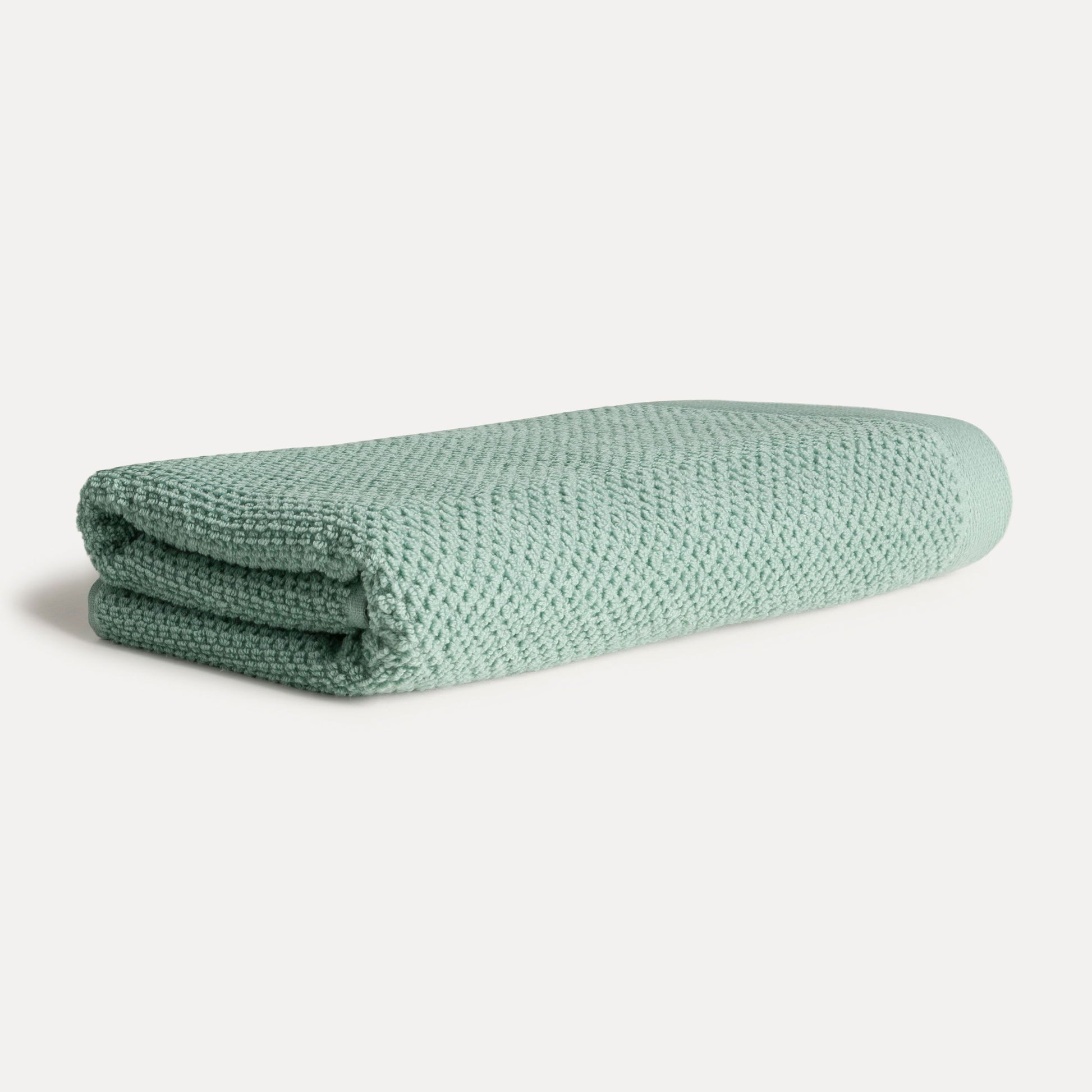 Möve Bliss Duschtuch – 67 × 140 cm – Grün – Baumwolle, 500 g/m² – 60 °C