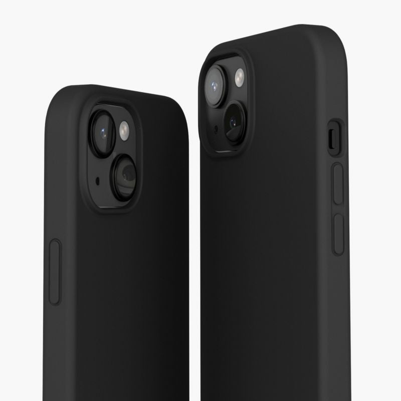 Vonmählen – Backcover – für Apple iPhone 15 Plus – schwarz – Silikon