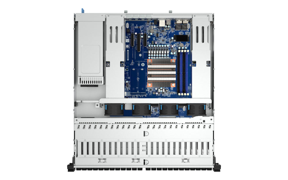 QNAP TS-h3077AFU-R7-64G NAS – 64 GB RAM, 30 Einschübe, 3U