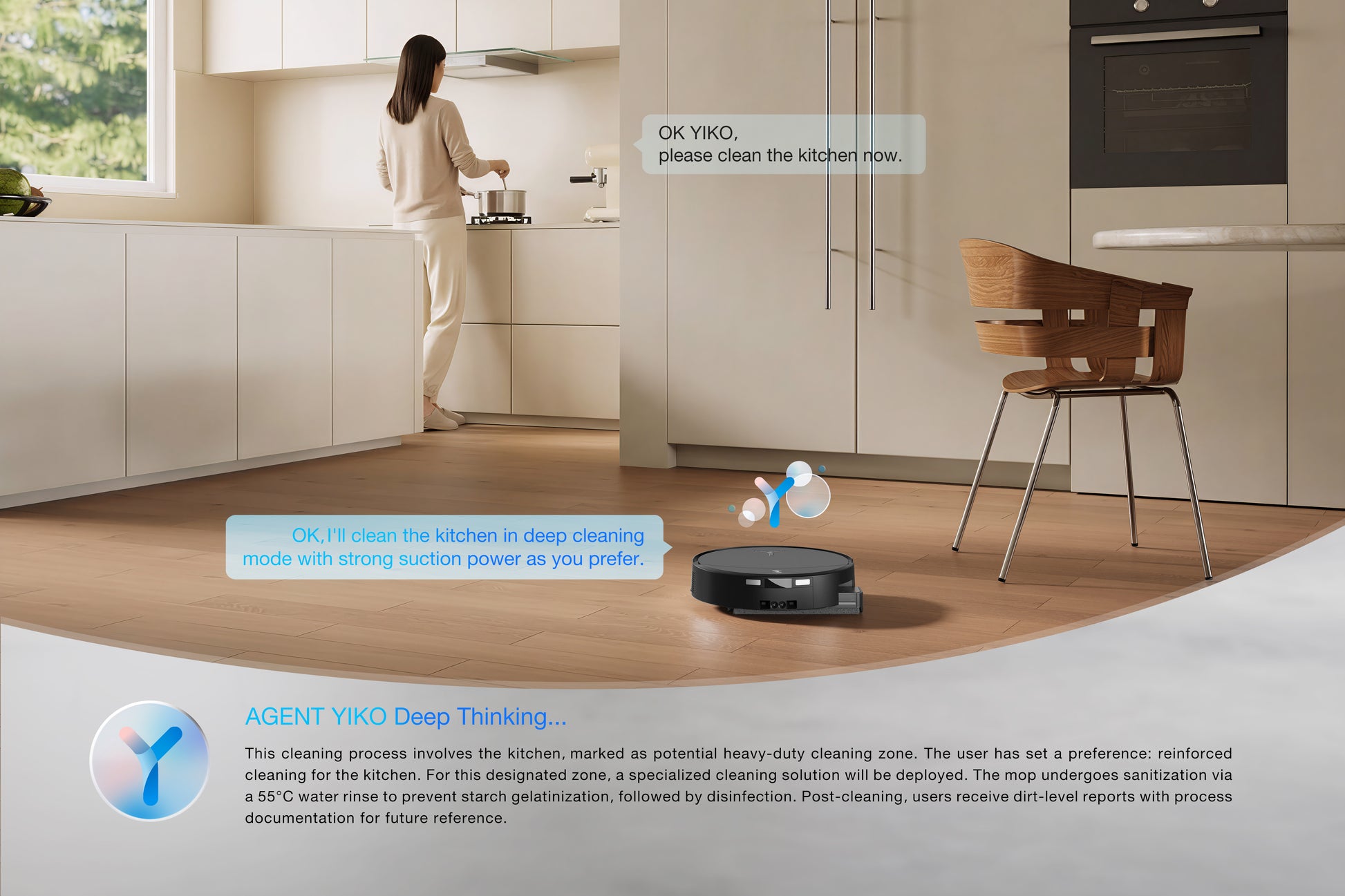 Ecovacs Deebot T90 PRO OMNI Saugroboter mit Absaugstation und Wischfunktion – 30000 Pa, 350 min, Höhe 98 mm