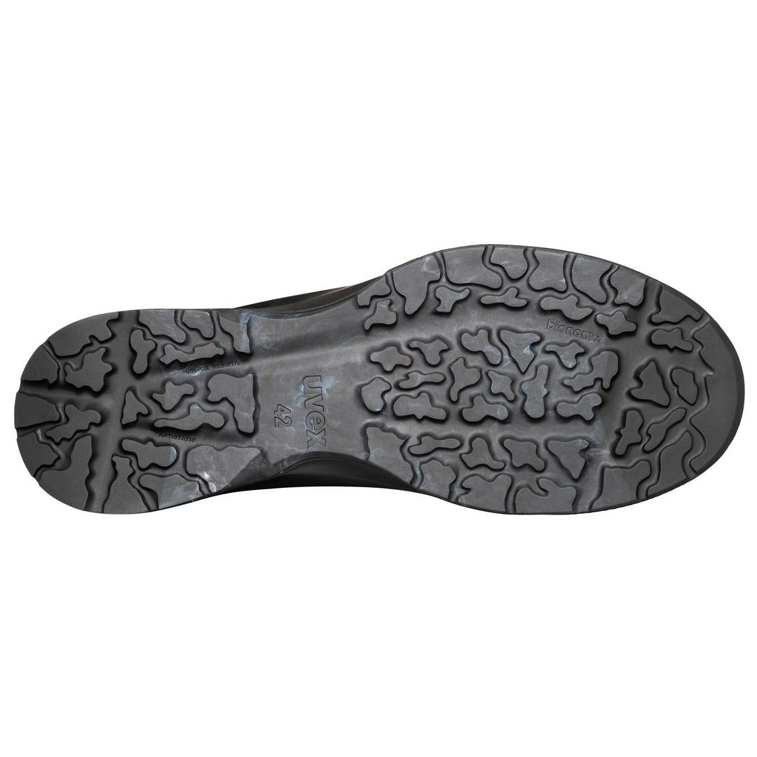 Uvex 1 x-craft pro Sicherheitsstiefel S1 PL – schwarz – Grösse 49, Weite 11