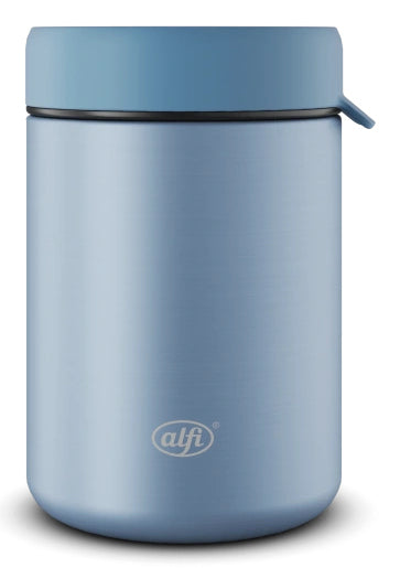 Alfi Thermobox – 350 ml, 8,8 × 8,8 × 13,3 cm, Edelstahl, Hellblau, mit Schwenkverschluss