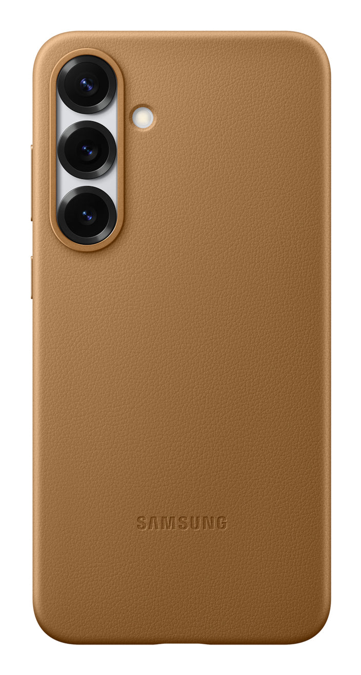 Samsung Backcover – für Samsung Galaxy S25+ – braun – Kunstleder