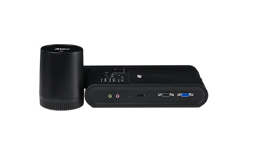 AVer M90UHD – Visualizer/Dokumentenkamera, 1080p60, 14× opt. Zoom, A3, HDMI/VGA/USB, schwarz
