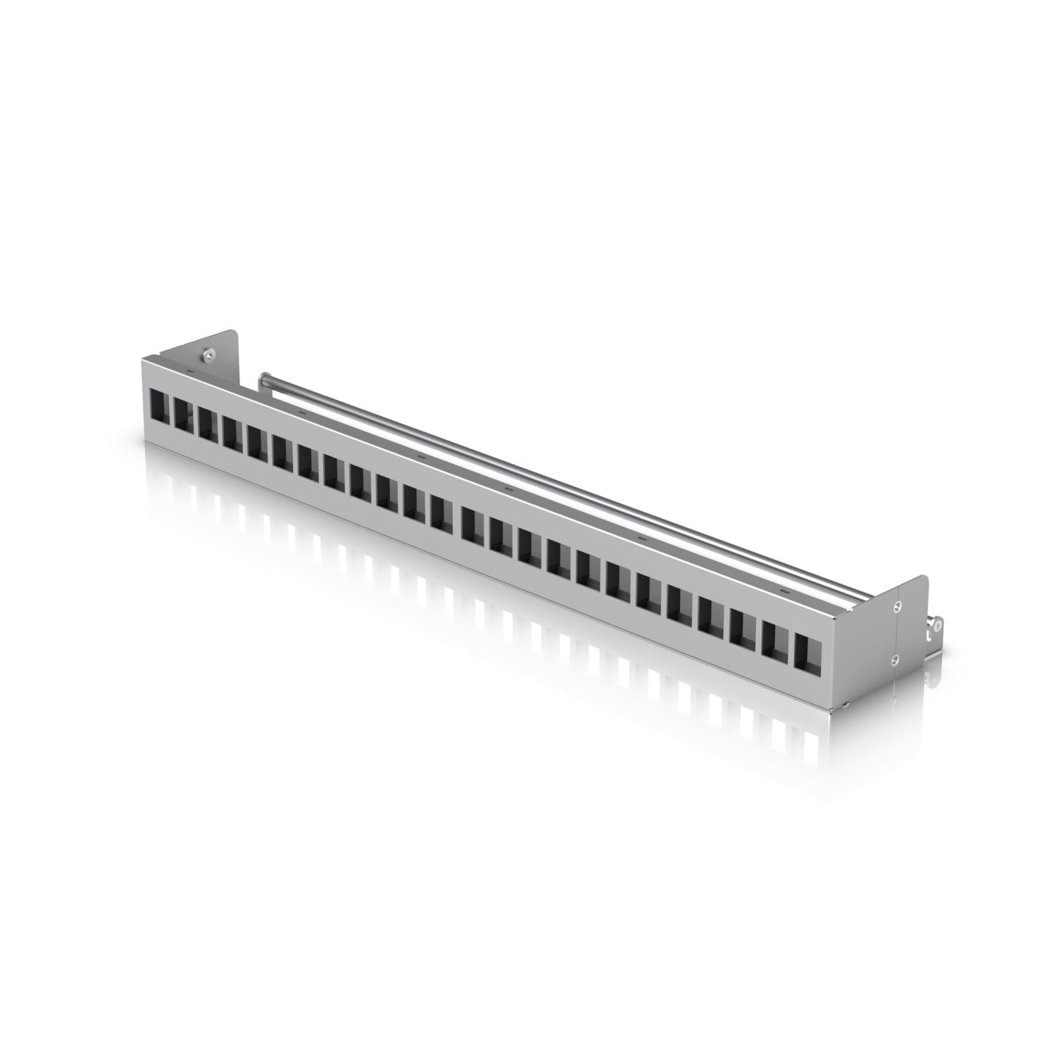 Ubiquiti UACC Rack Panel Patch Blank 24 – Blindplatte, 1U, Polycarbonat/SPCC, 442,4 × 63,5 × 43,7 mm, Grau