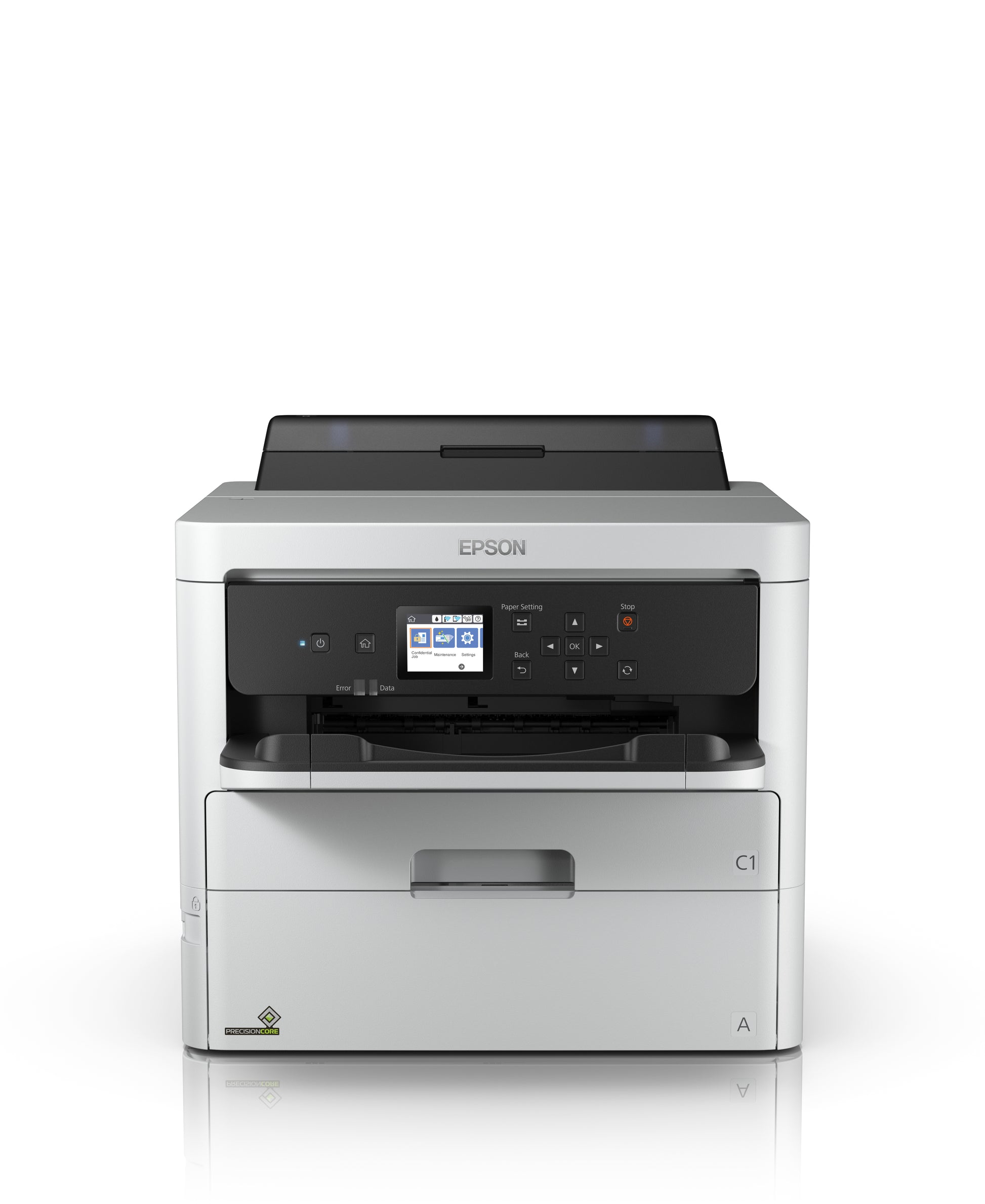 Epson WorkForce Pro WF-C529RDW – Desktopdrucker, A4, Farbe, Duplex, PostScript, LAN/WLAN/USB, 4800 × 1200 dpi