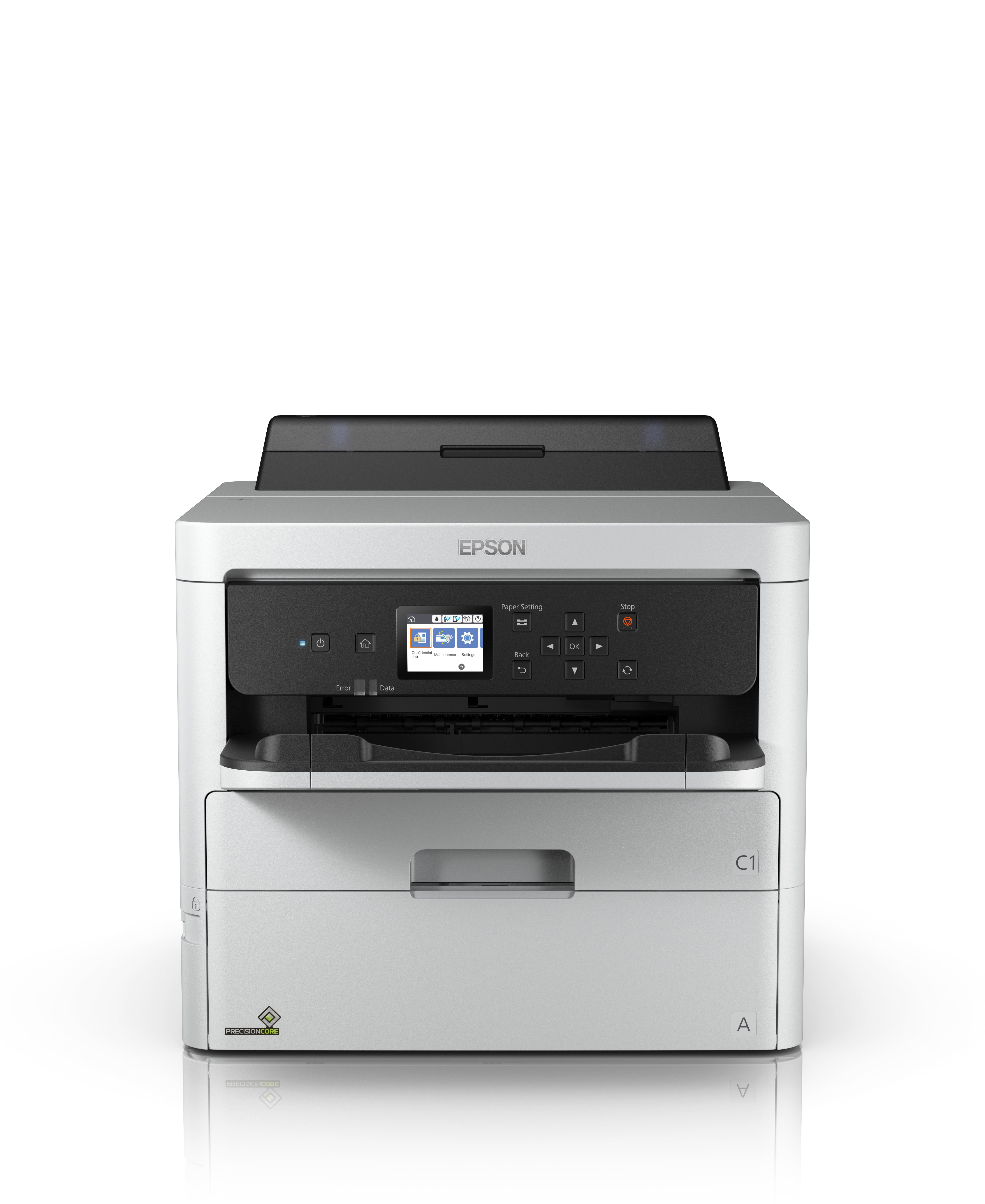 Epson WorkForce Pro WF-C529RDW – Desktopdrucker, A4, Farbe, Duplex, PostScript, LAN/WLAN/USB, 4800 × 1200 dpi