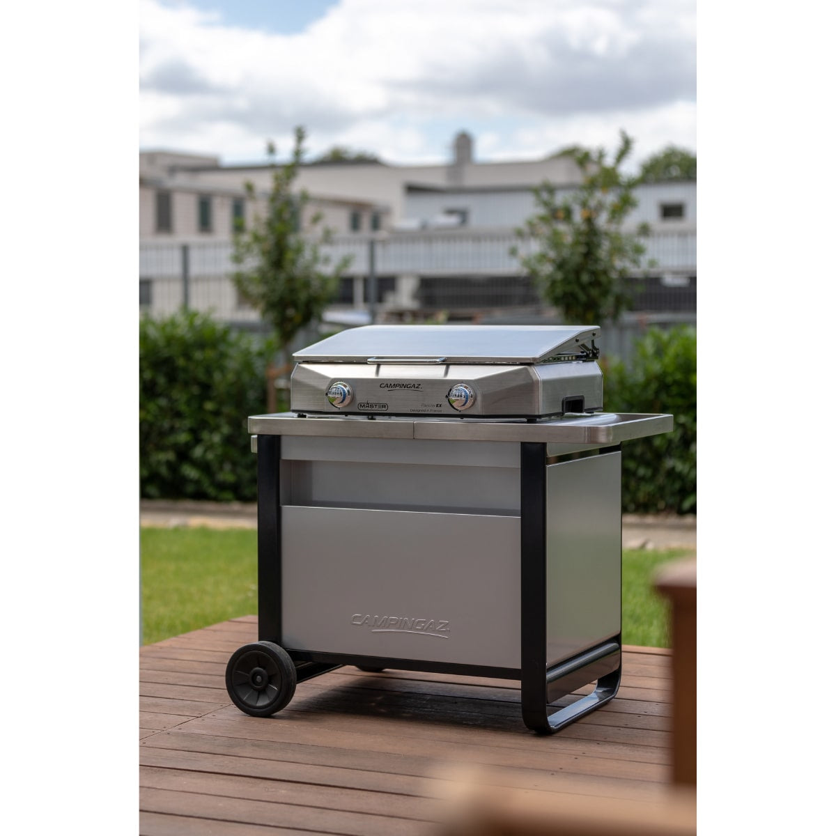 Campingaz Trolley Premium Deluxe – 52 × 120 × 73 cm, Metall, Grau