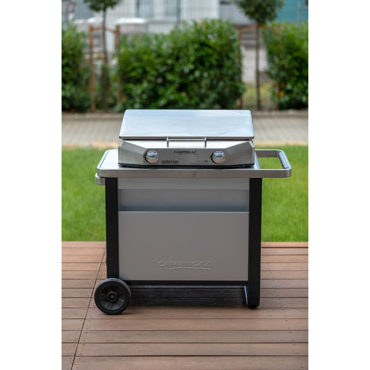 Campingaz Trolley Premium Deluxe – 52 × 120 × 73 cm, Metall, Grau