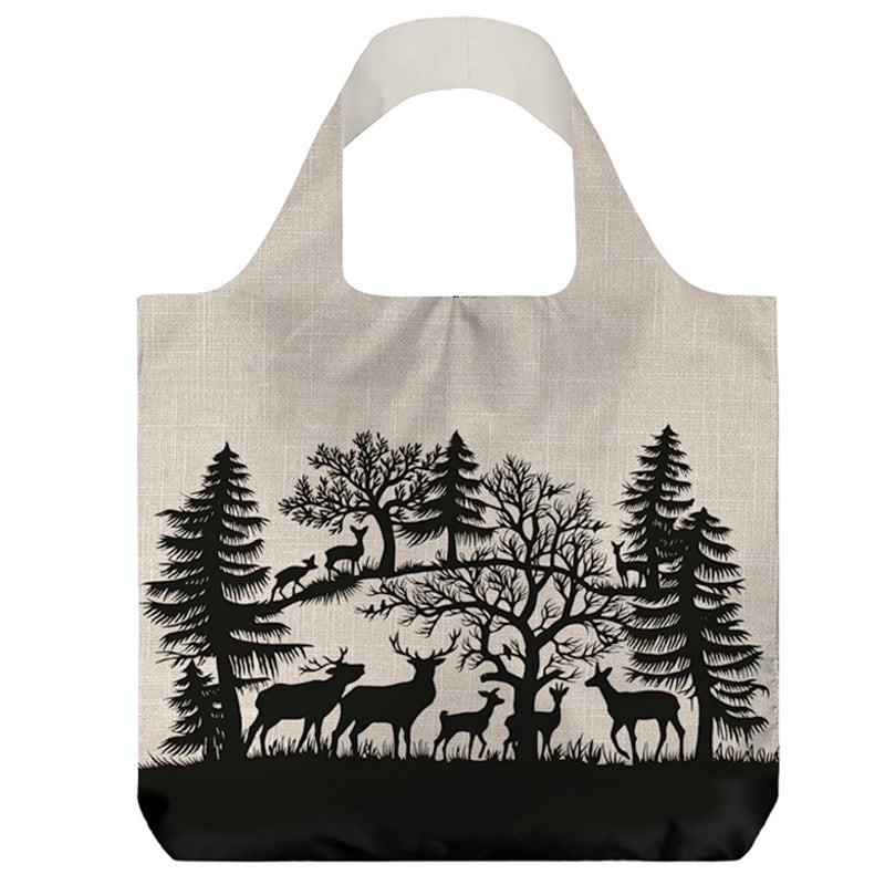 Trendform Stofftasche PES, Motiv Swiss Forest, 420×500 mm, 20 kg