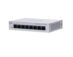 Cisco CBS110 – Switch (Unmanaged) – 8×GbE, L2, Grau