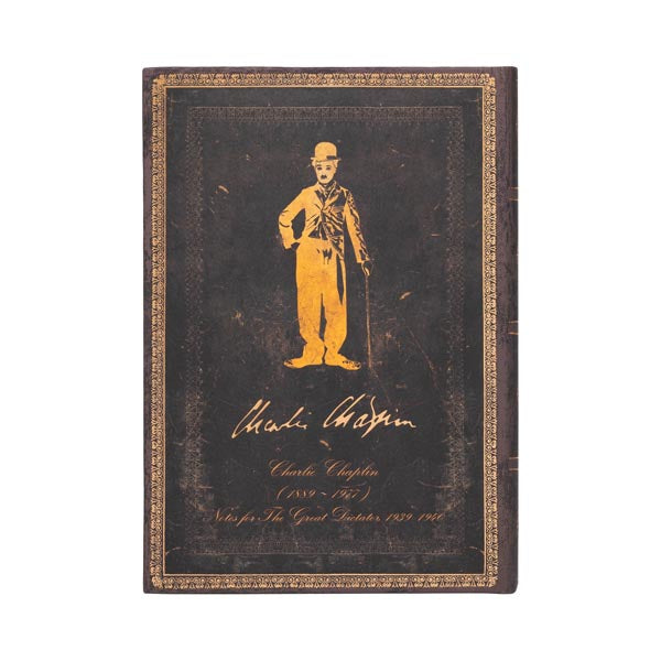 Paperblanks Notizbuch – A4 – 144 Seiten – 120 g/m² – Hardcover, Einstecktasche, 2 Lesezeichen – Schwarz