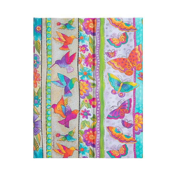 Paperblanks Notizbuch, 180 × 230 mm, liniert, Fadenheftung, Hardcover, 144 Seiten – mehrfarbig