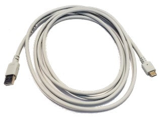 Zebra USB-Kabel, USB-A zu USB-C, 2,13 m, USB 2.0, für Zebra CS60