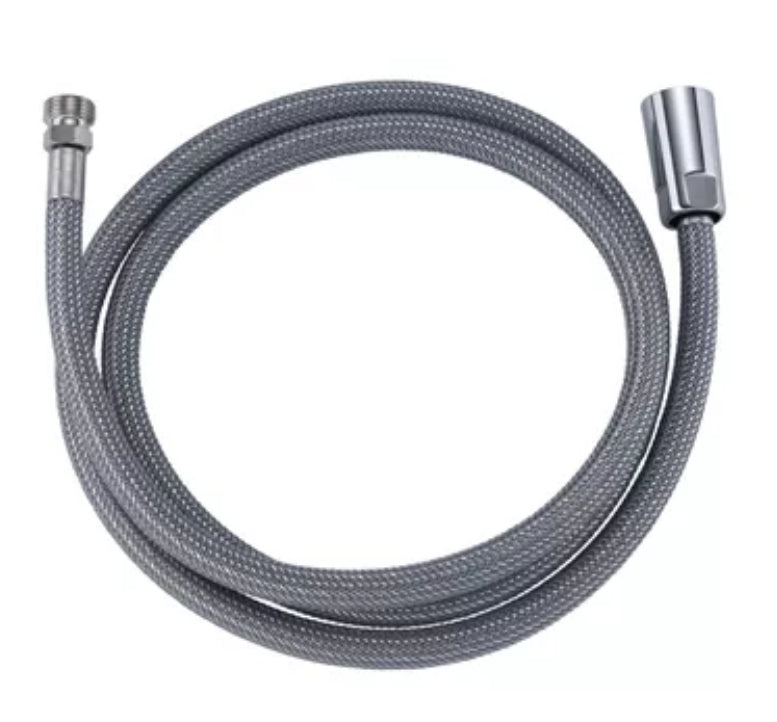 Diaqua Glideflex Auszugsschlauch – 150 cm, Silikon, für 1/2" und 3/8", Chrom