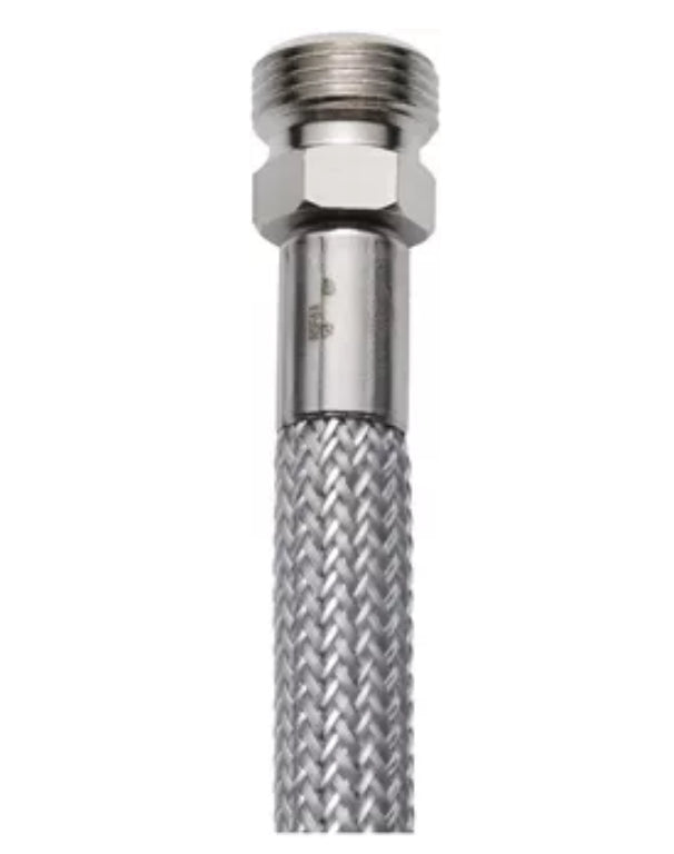 Diaqua Glideflex Auszugsschlauch – 150 cm, Silikon, für 1/2" und 3/8", Chrom