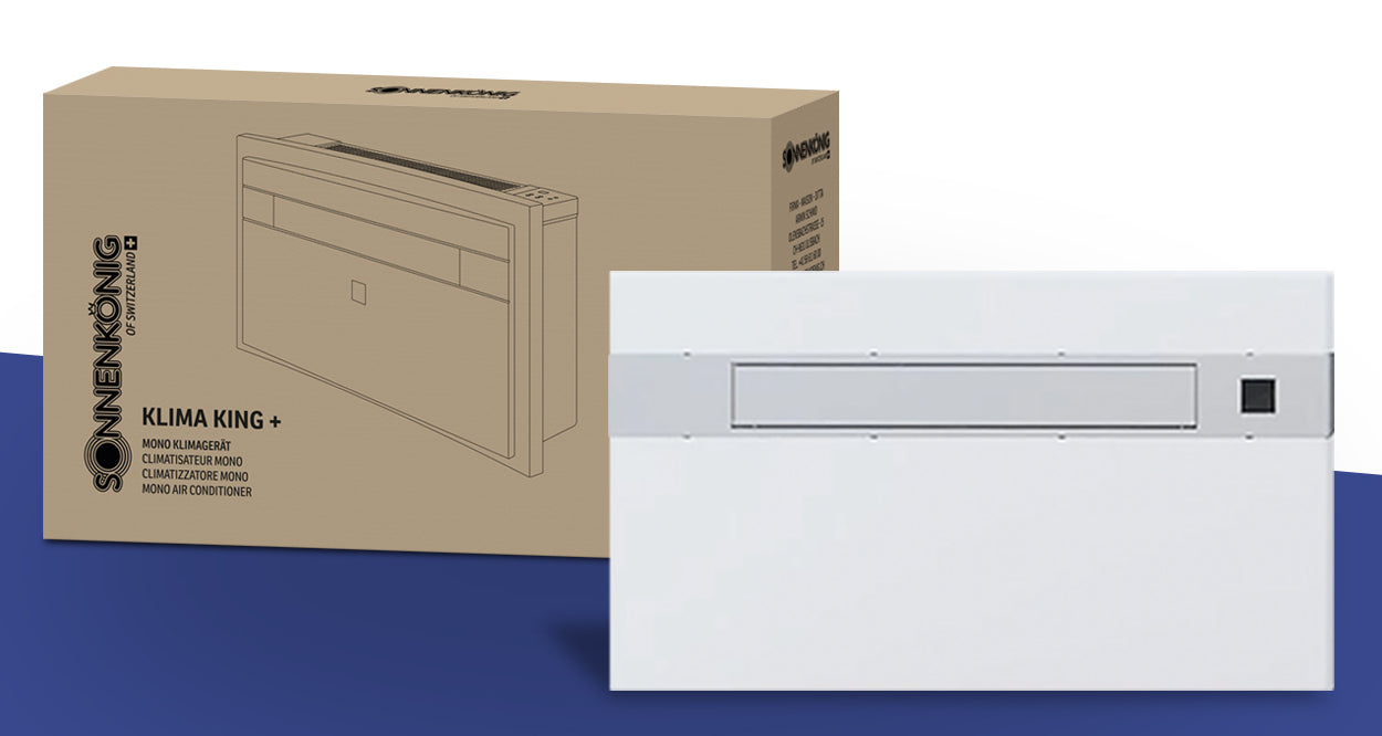 Sonnenkönig Luftkühler KLIMA KING+ – bis 40 m², 50 dB