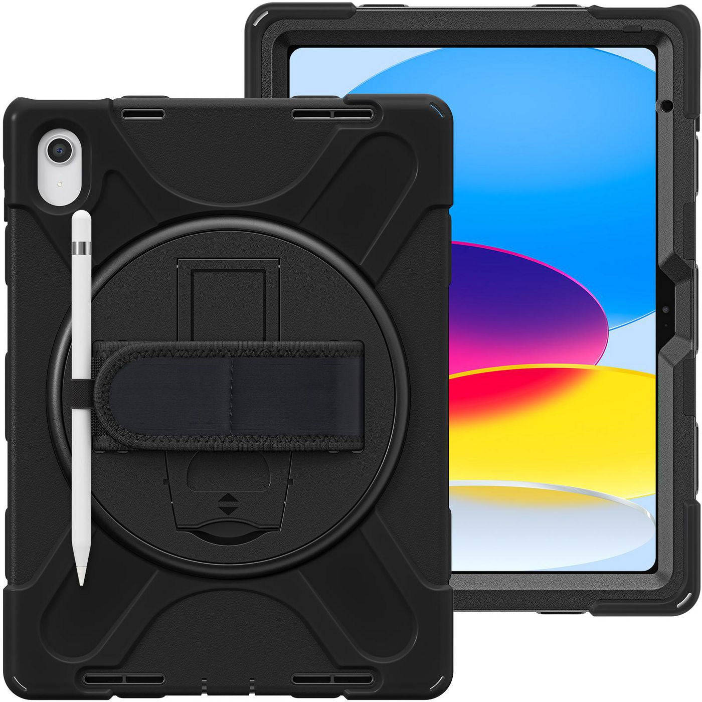 eSTUFF Tablet-Hülle für iPad 10,9" (10. Gen.) – Schwarz