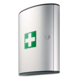Durable Erste-Hilfe-Kasten L – Aluminium, 30,2 cm, 11,8 cm