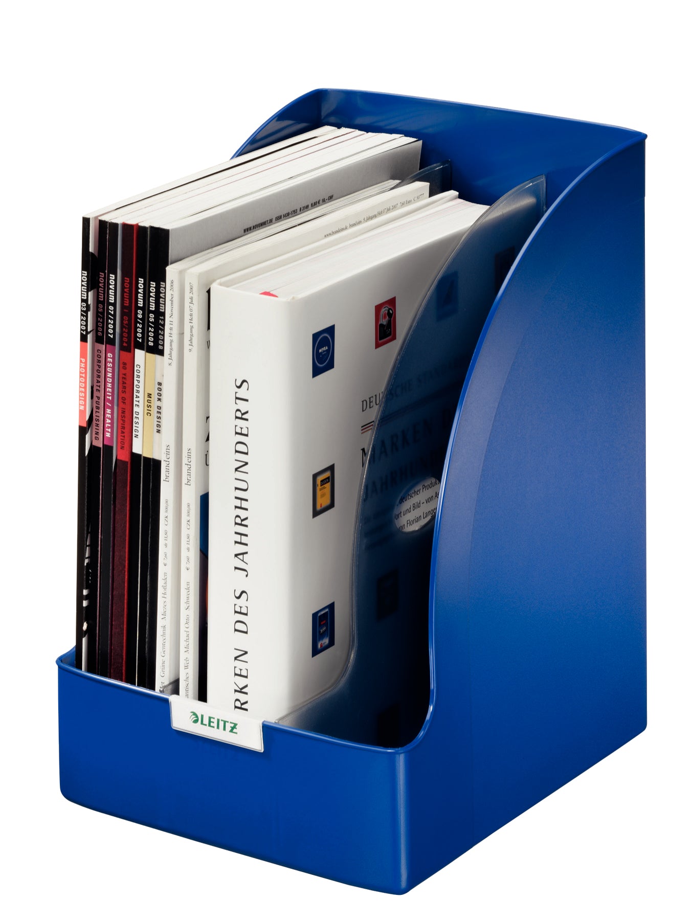 Leitz Stehsammler A4 – 205 mm, Blau, Kunststoff