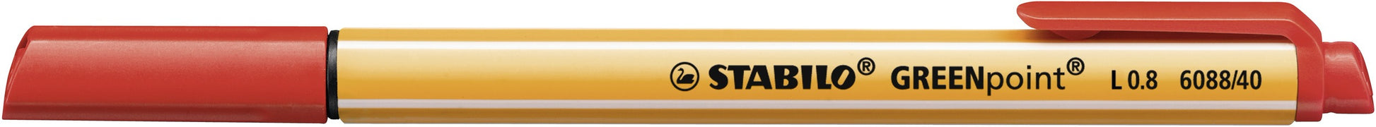 STABILO Filzstift, Strichbreite 0,8 mm, 1 Stk.