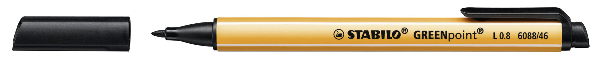 STABILO Faserschreiber, Strichbreite 0,8 mm, 1 Stk.