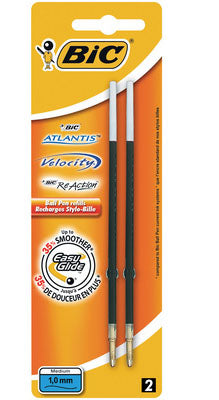 BIC Atlantis Premium Kugelschreiber-Mine – Blau, 0,4 mm