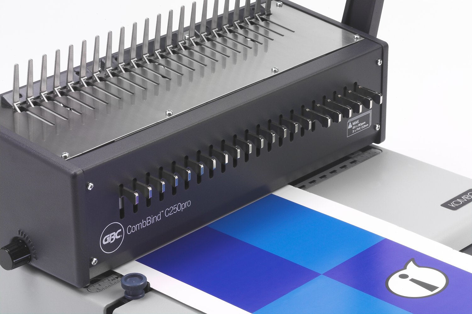 GBC CombBind C250Pro Stanz- und Bindemaschine – Plastikbindung, für 21-Loch, A3, bis 20 Blatt