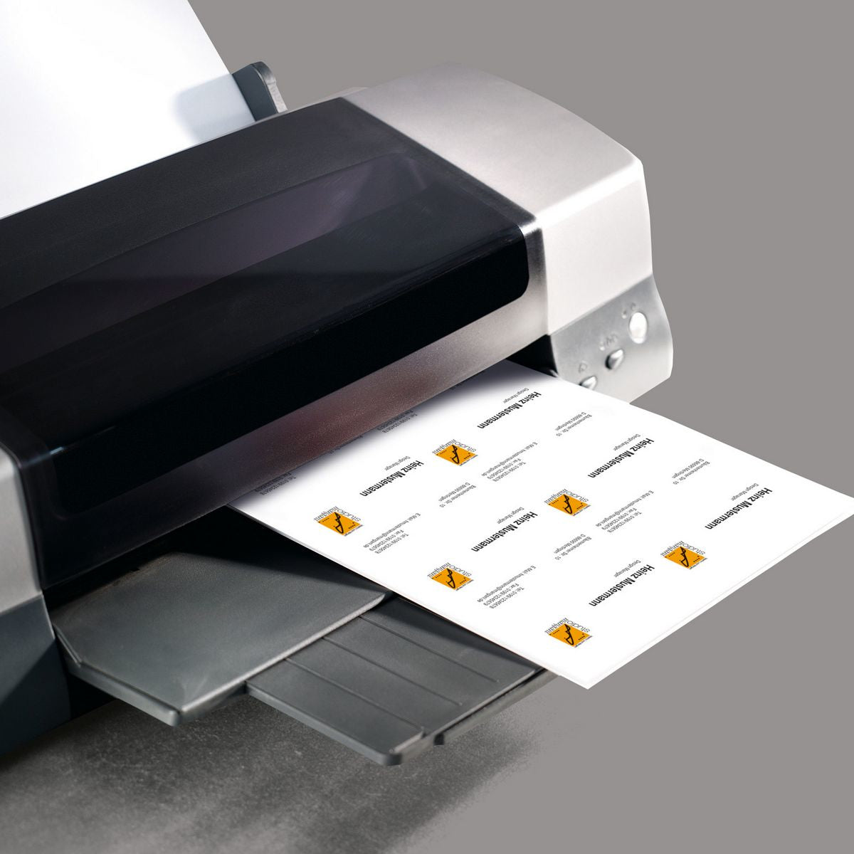 Sigel Visitenkarten, 85 × 55 mm – A4, 10 pro Blatt – 600 Karten – FSC-zertifiziert, beidseitig bedruckbar