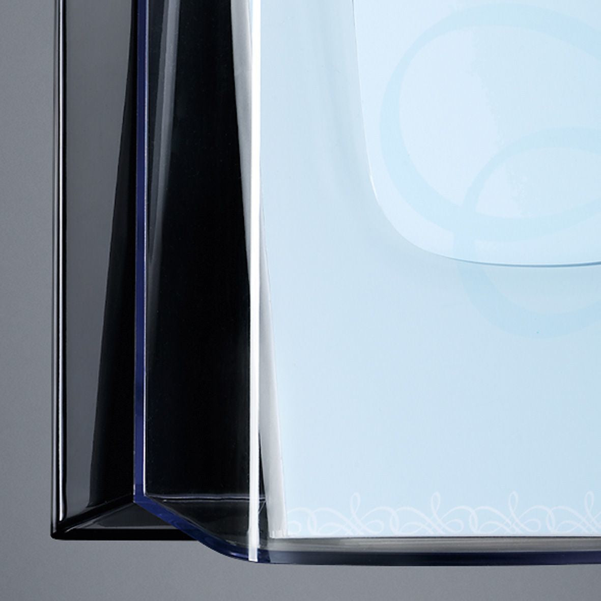 Sigel Wandprospekthalter – für A4 – 3 Fächer – hoch – transparent – Acryl