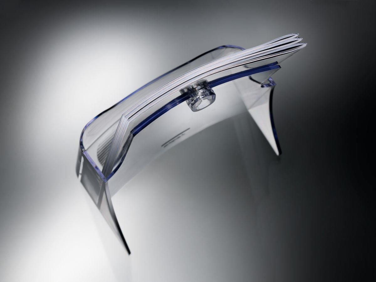 Sigel Stiftschlaufe – Acryl, transparent, 175 × 290 mm – für A5