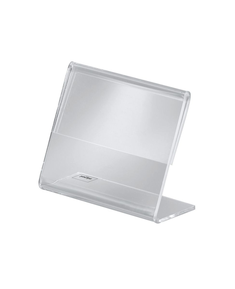 Sigel Info-/Preisaufsteller PA103 – 74 × 59 mm, transparent, Acryl, 10er-Pack